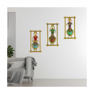 MUSICIAN LADY FRAME SET OF 3