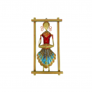 MUSICIAN LADY FRAME SET OF 3