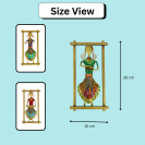 MUSICIAN LADY FRAME SET OF 3