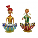Lady/Sardar Tea Light Set