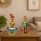 Lady/Sardar Tea Light Set
