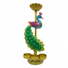 Peacock Tea Light Holder